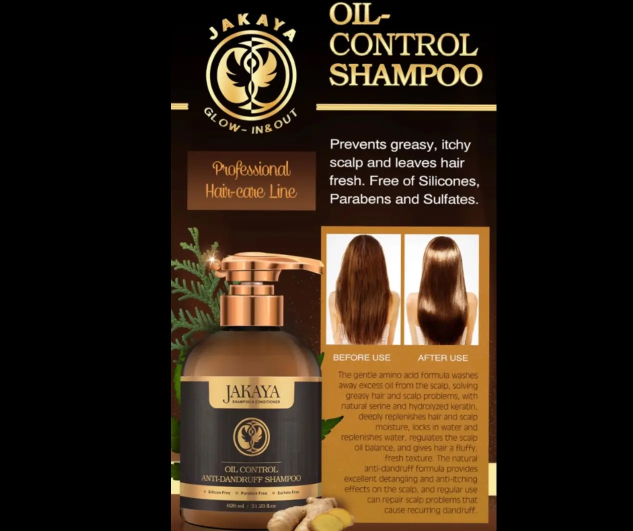 JAKAYA  HERBAL HAIR SHAMPOO