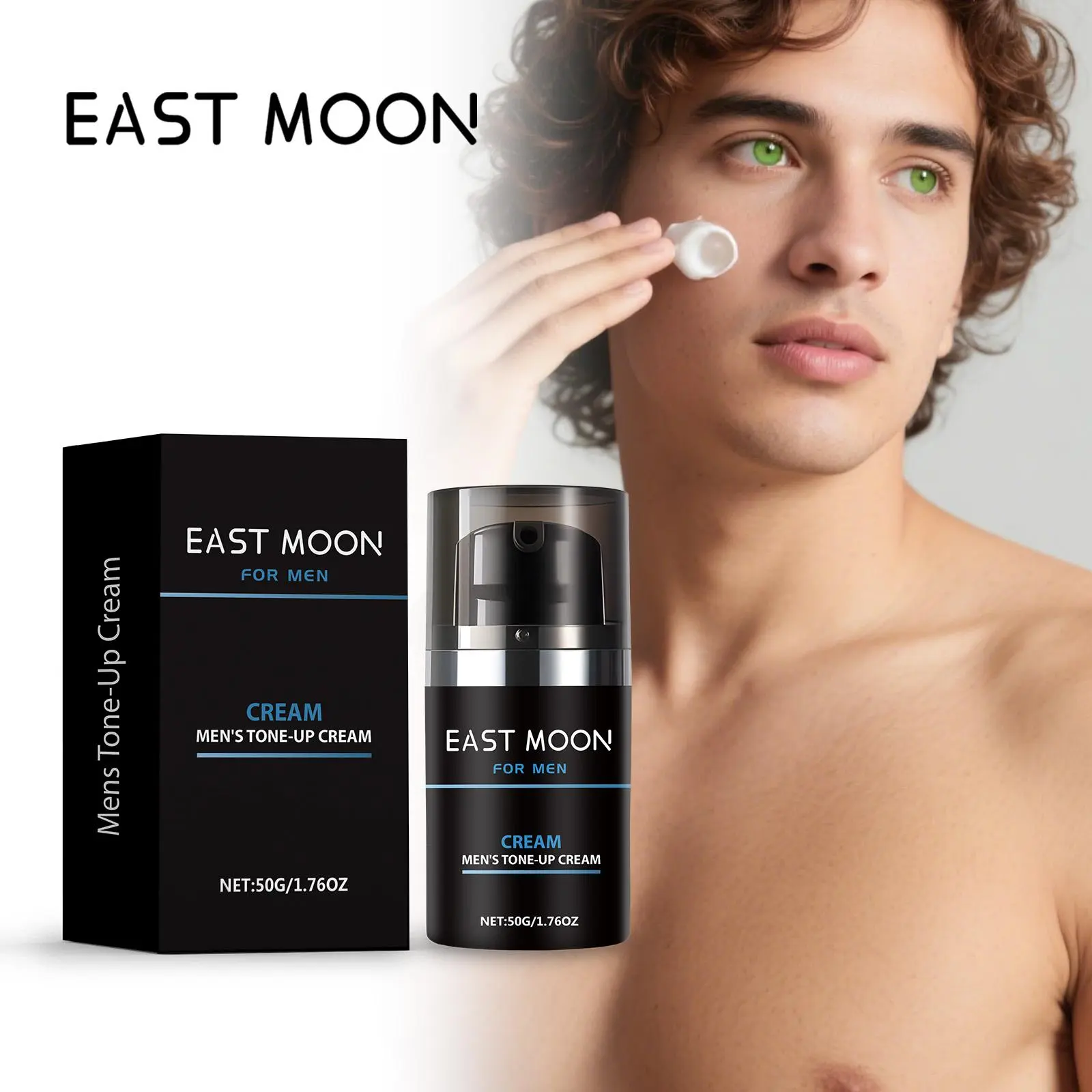 Men's Concealer Cream Nourishing Brightening Skin-Friendly Natural Conceal Fresh Hydrating Improves Dullness and Fatigue Concea