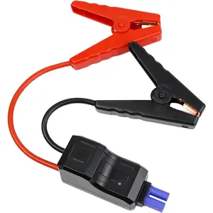 Jump Starter Clamps, 10AWG EC5 Jump Starter Cables with  Clamps, 12V Automotive Booster Clamp Cables   Clamps, Portable  Jumper Starter Clamps