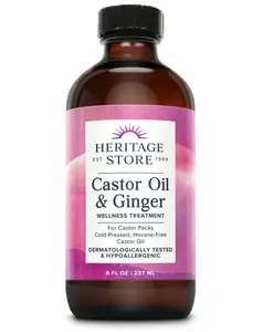 Heritage Store Castor Oil & Ginger