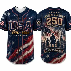 USA 250 Years Baseball Jersey, Legends Are Made Patriotic Shirt, 1776-2026 American Flag Independence Day Tee, July 4th Gift for Men Women USA