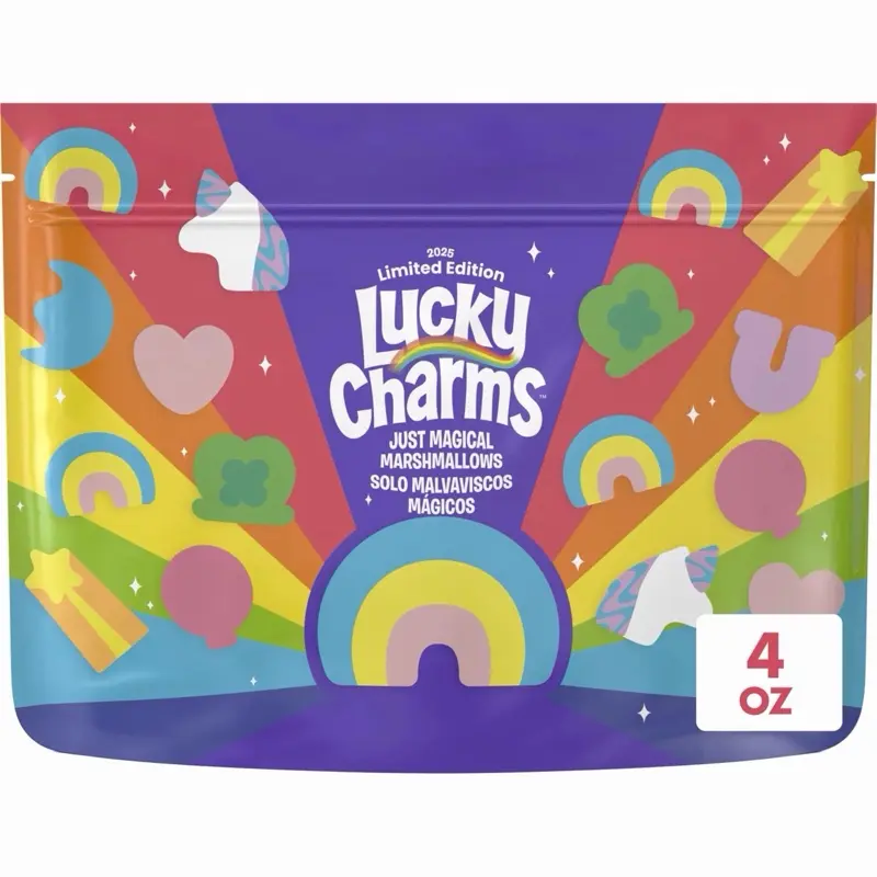 Lucky Charms Just Marshmallows Limited Edition 4oz Lucky Charms Just Marshmallows Limited Edition 4oz