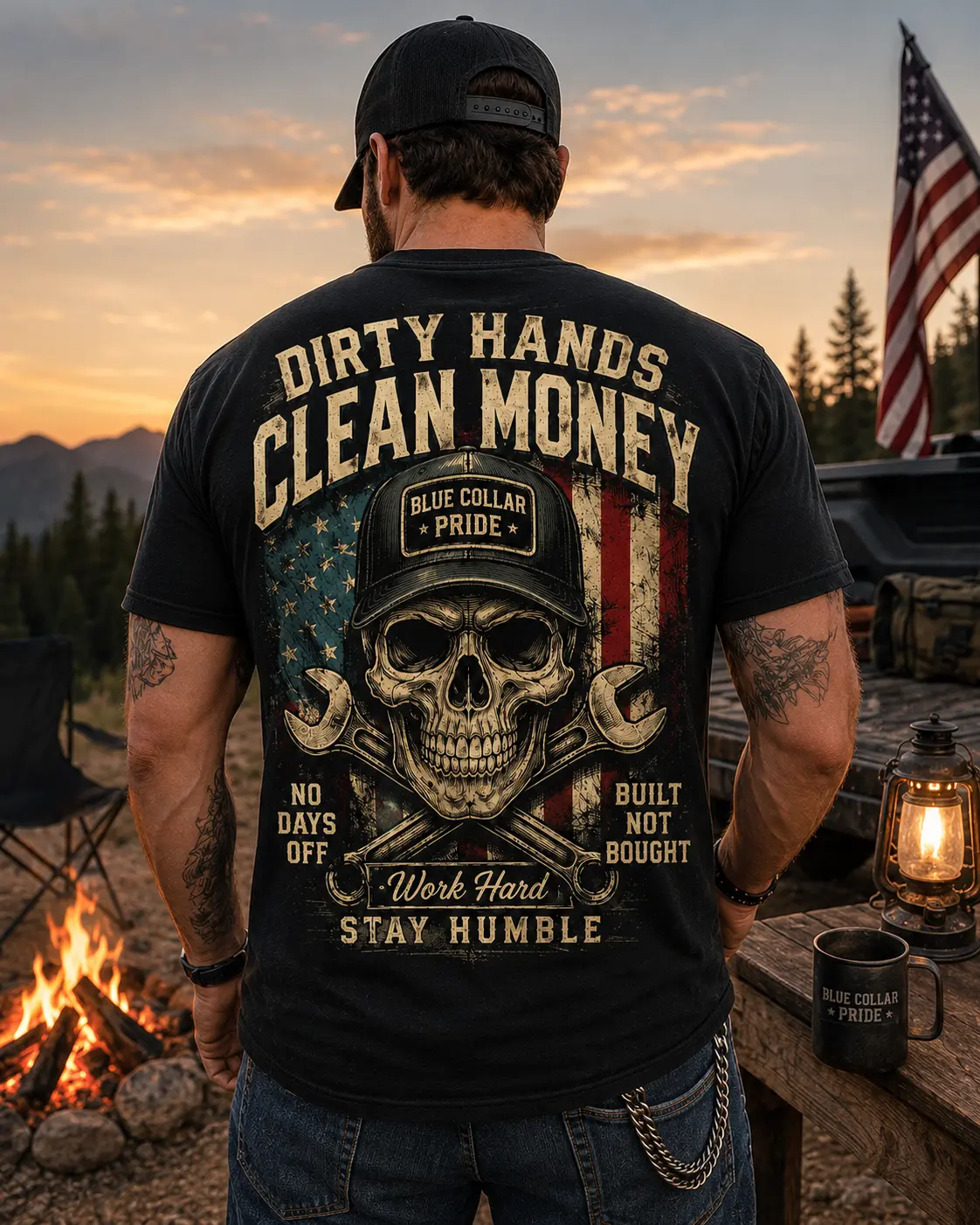 DIRTY HANDS CLEAN MONEY T-Shirt, Sweatshirt, Hoodie