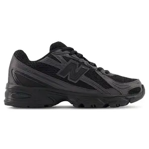 New Balance 740 Triple Black (GS) (kids) by StockX