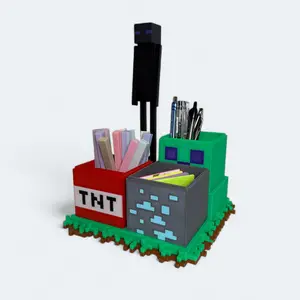 Gamer Desk Organizer and Phone holder