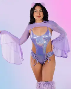 Pastel Pixie Cadet Bell Sleeve Shrug