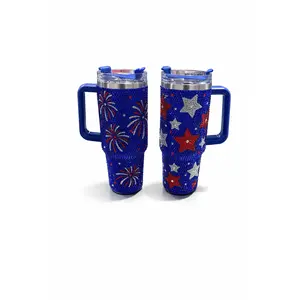 Stars & Stripes Sparkle Tumbler