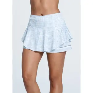 Gingham Rush Skirt-13"