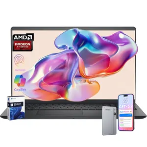 Inspiron 15 3535 Touchscreen Laptop Computer - 15.6" FHD AMD Ryzen 7 7730U (8-Core) Processor, 32GB 3200MHz RAM, 1TB SSD, AI Copilot, Wi-Fi, Numeric Keypad, Webcam, for Business & Students,with Laptop Accessories Kit