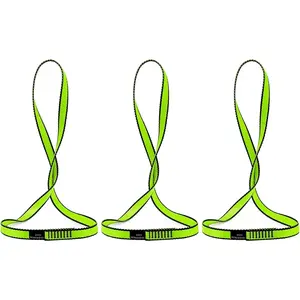 18MM Nylon Climbing Sling Runner 23KN CE2008/EN566 Rock Climbing Webbing Straps for Outdoor Climbing, Rappelling, Swing, Yoga Hammock etc