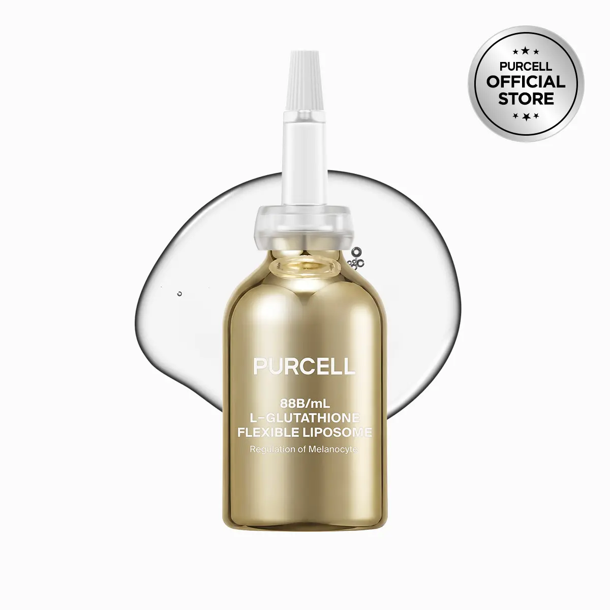 PURCELL 5% L-Glutathione (88B/mL) Flexible Liposome Face Serum (1.01 fl oz / 30 ml)