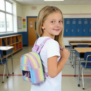 Backpack for teenagers, cartoon girl group k demon hunter character print, small backpack for women that is the perfect gift