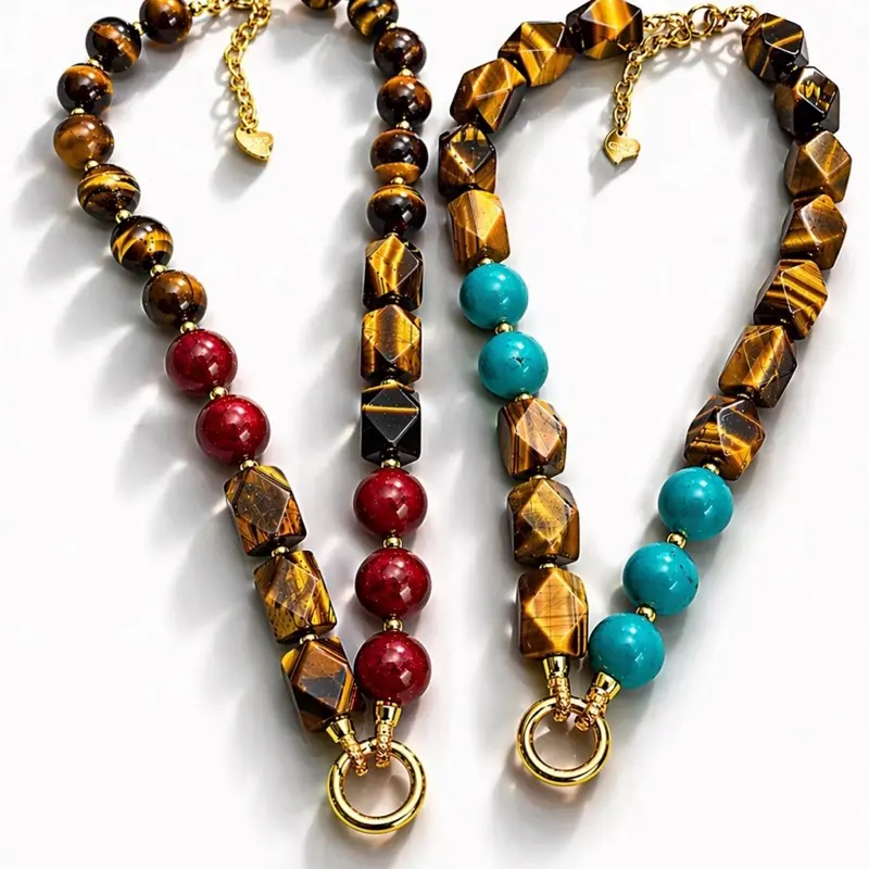 Maite Jewelry.                                                 REINA JAGUAR necklece