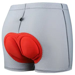 Men's Cycling Underwear Soft Mesh Gel Padded Cycling Underwear MTB Undershorts Sponge Padded Downhill Shorts Form-Fitting Ultra Comfort Bike Shorts