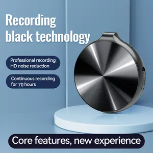 Professional voice recorder - One-click recording, excellent sound quality, long battery life, large storage capacity and support for text conversion