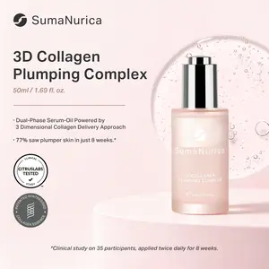 SumaNurica 3D Collagen Plumping Complex Serum, 50ml Skin Repair Essence - Nourishing Care for Early Aging, Dehydrated & All Skin Types