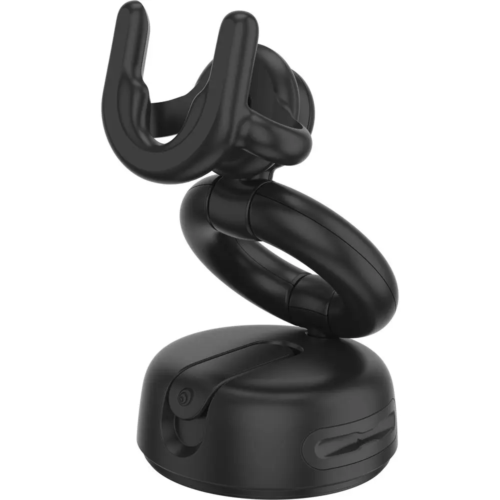 PopSockets PopMount Multi-Mounting Car Phone Mount - Black Cars Accessories, Compact Plastic Base for Desk, Dash & Windshield