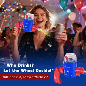 The Original Shotgun Roulette Drinking Game - Perfect for American Parties, Tailgates, BBQs, Bachelor Parties | Kidobum Random Spray Party Essential