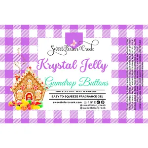 Gumdrop Buttons Krystal Jelly Squeeze for wax warmers