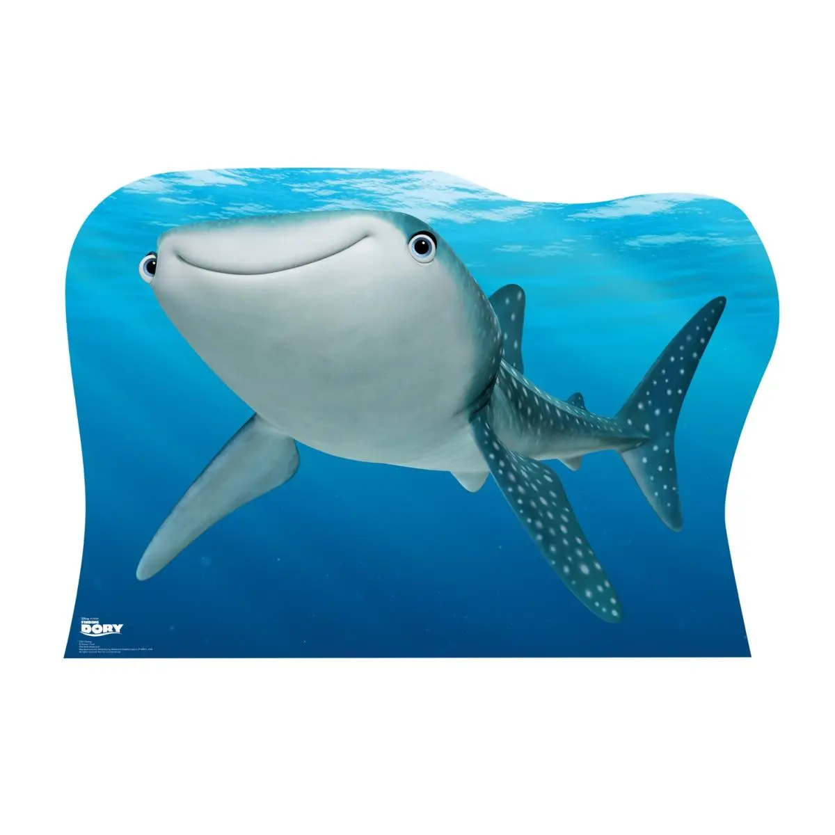 37 x 49 in Decorative Destiny-Finding Dory Cardboard Cutout, Playful Home Supplies Cardboard Standup for Room Home Decor