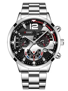 New Luxury Sports Men's Watch, Business Stainless Steel Band, Fashion Quartz Watch, Casual Analog Clock, Gift for Holidays and Birthdays, Quartz Wristwatch, Modern Watches, High End Watch