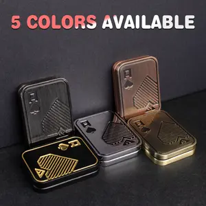 Magnetic Playing Card Metal Fidget Slider DRAGONPLAYER