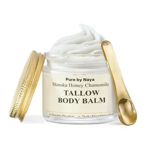 Whipped Grass-Fed Tallow Balm with Vanilla Bean