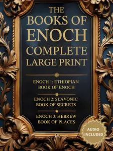The Complete English Books of Enoch Series: Large Print, Annotated, Accessible Audio Paperback with Captivating Illustrations, Enoch 1-3 (Release Date: January 25, 2025)