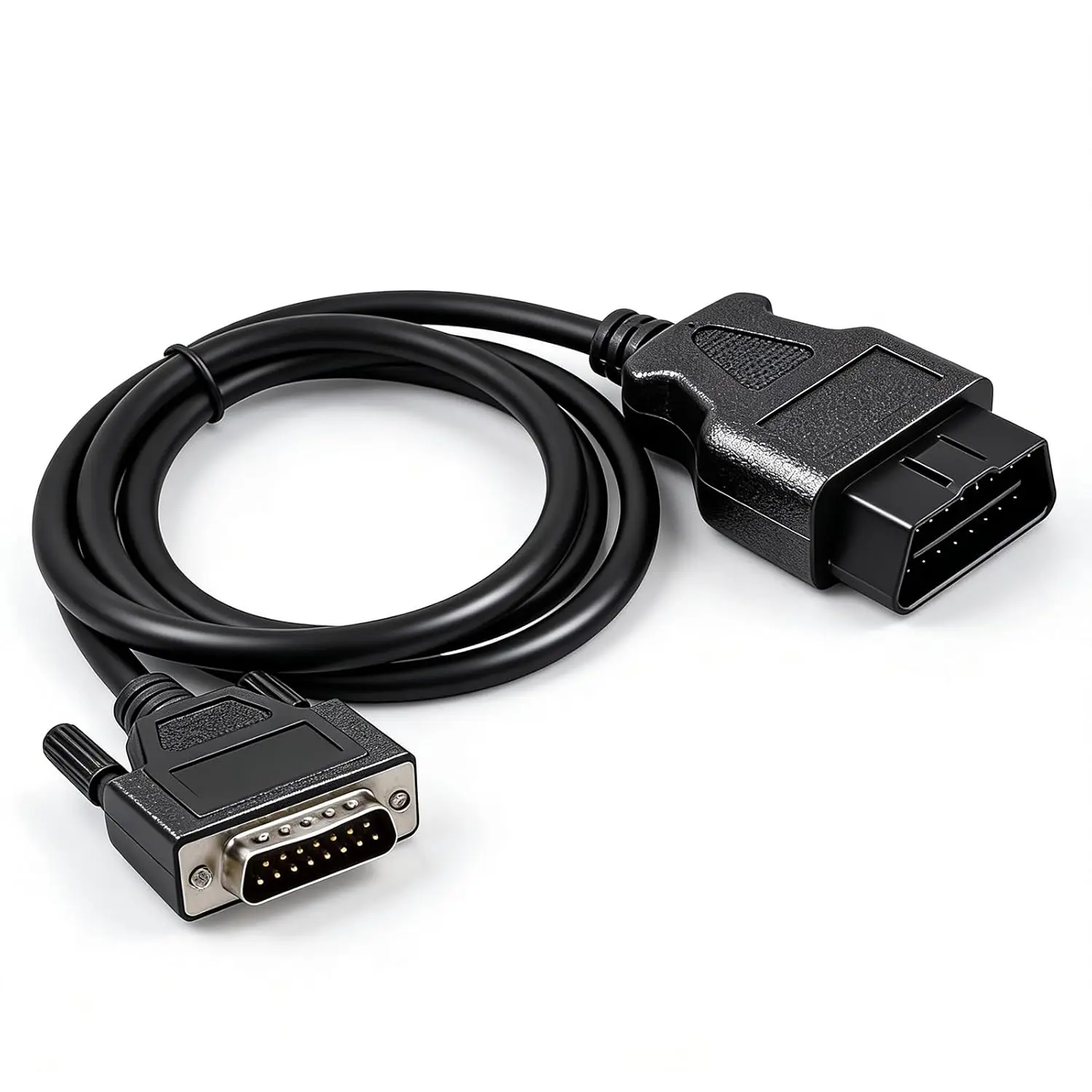 OBD OBDII Cable Fits for Cen Tech Code Reader Scanner Models     , ODB Connector to Pin Male Adapter Cable (FT)