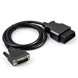 OBD OBDII Cable Fits for Cen Tech Code Reader Scanner Models     , ODB Connector to Pin Male Adapter Cable (FT)