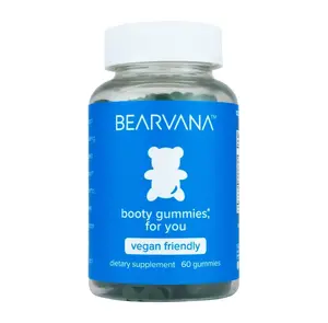 BEARVANA Peach Support Women’s Multivitamin Gummies - Includes Herbal Extracts & Essential Vitamins - Berry Flavor - 60 Gummies
