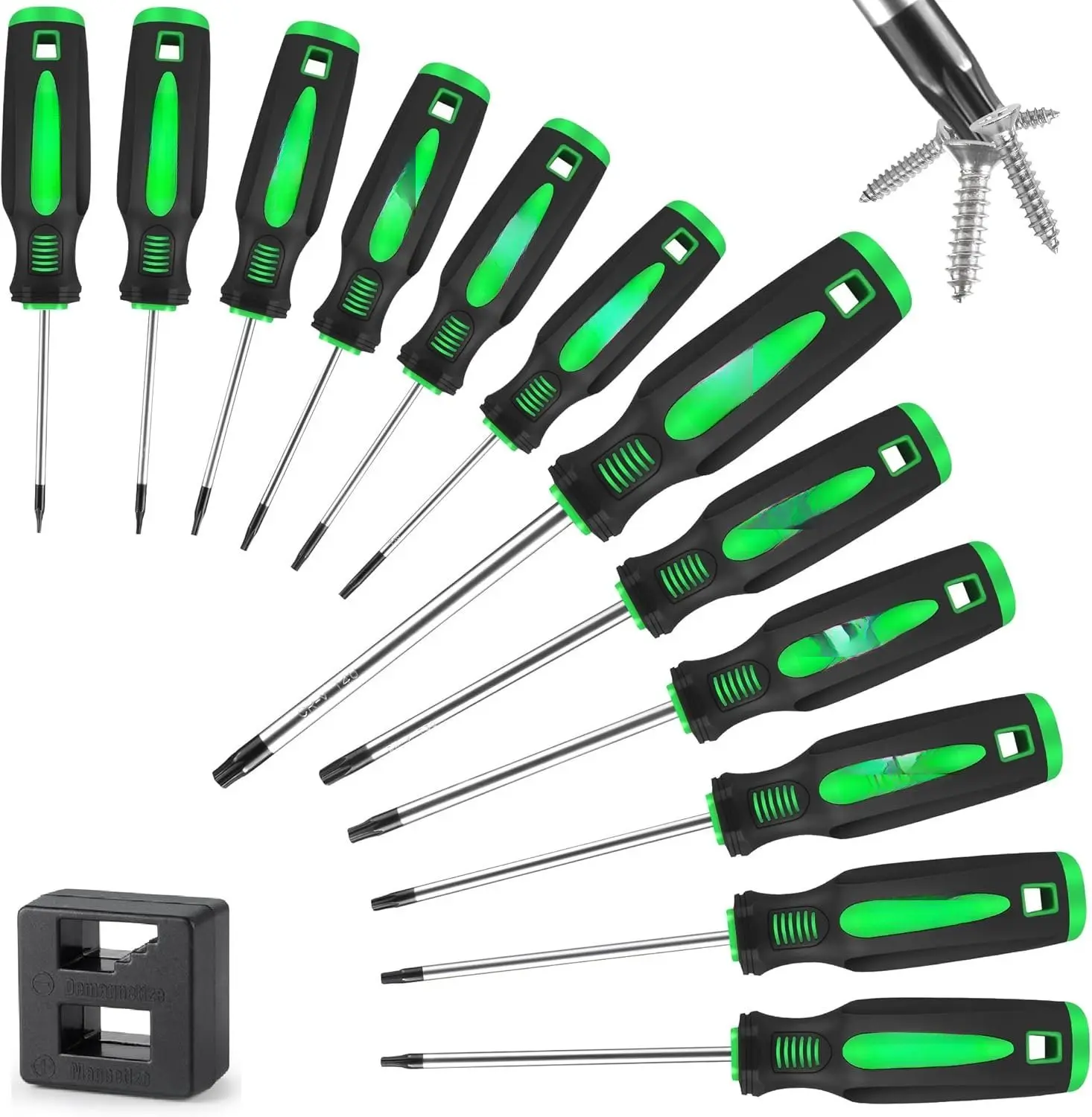13 count  Torx  Set T5 -T40  Screwdrivers