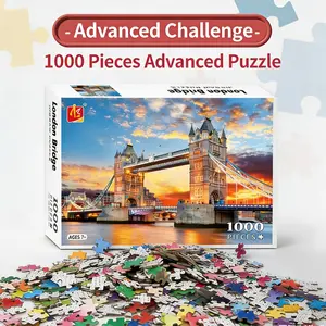 London Bridge Puzzle Toy, High-Resolution Design Suitable for Teens & Adults, Perfect for Home Leisure Activities, Durable Construction
