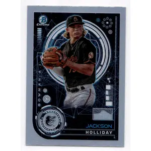 2024 Bowman Chrome Bowman AI #BAI6 Jackson Holliday (Baltimore Orioles)