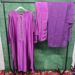 3 piece silk kaftaan ready to wear