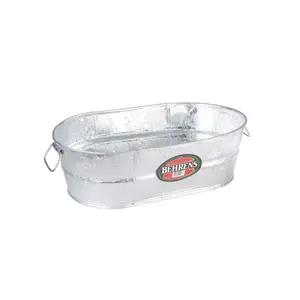 Behrens Manufacturing 2-OV 10.5 gal Oval Tub Galvanized