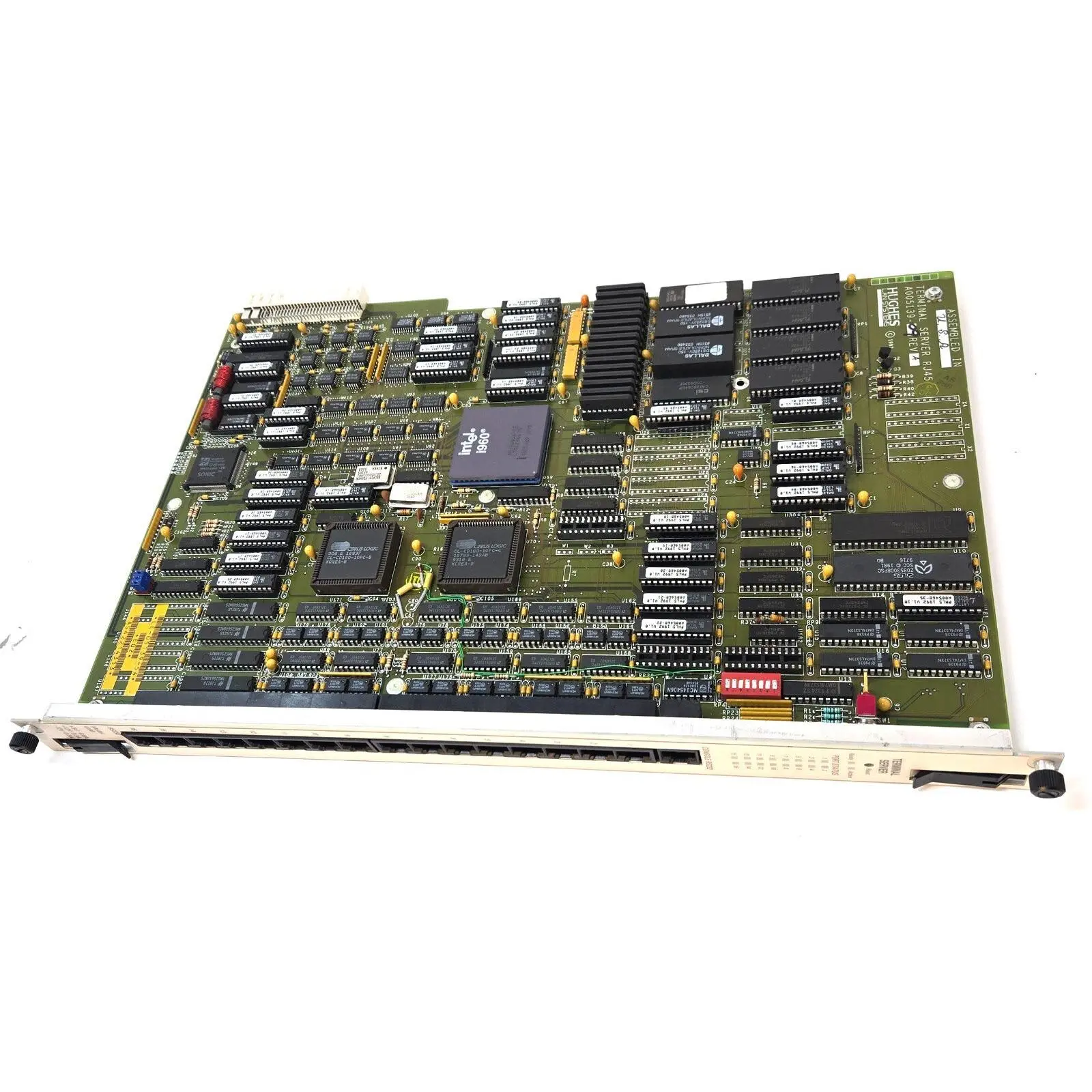 HUGHES LAN SYSTEMS RS232  A005139-09 REV A 416R TERMINAL SERVER MODULE - New
