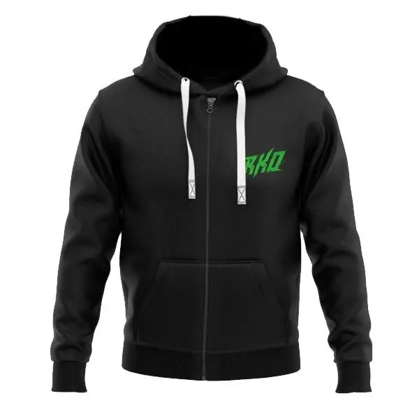 WWE Randy Orton RKO Viper 3D Zip Hoodie - Green Snake Logo