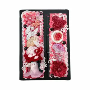Handmade Luxury Notebook with Cream Glue Doll DIY - Kosbling Handmade Blind Bag