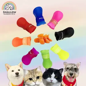 No-Slip Dog Boots - Secure & Waterproof Paw Protectors for Walking
