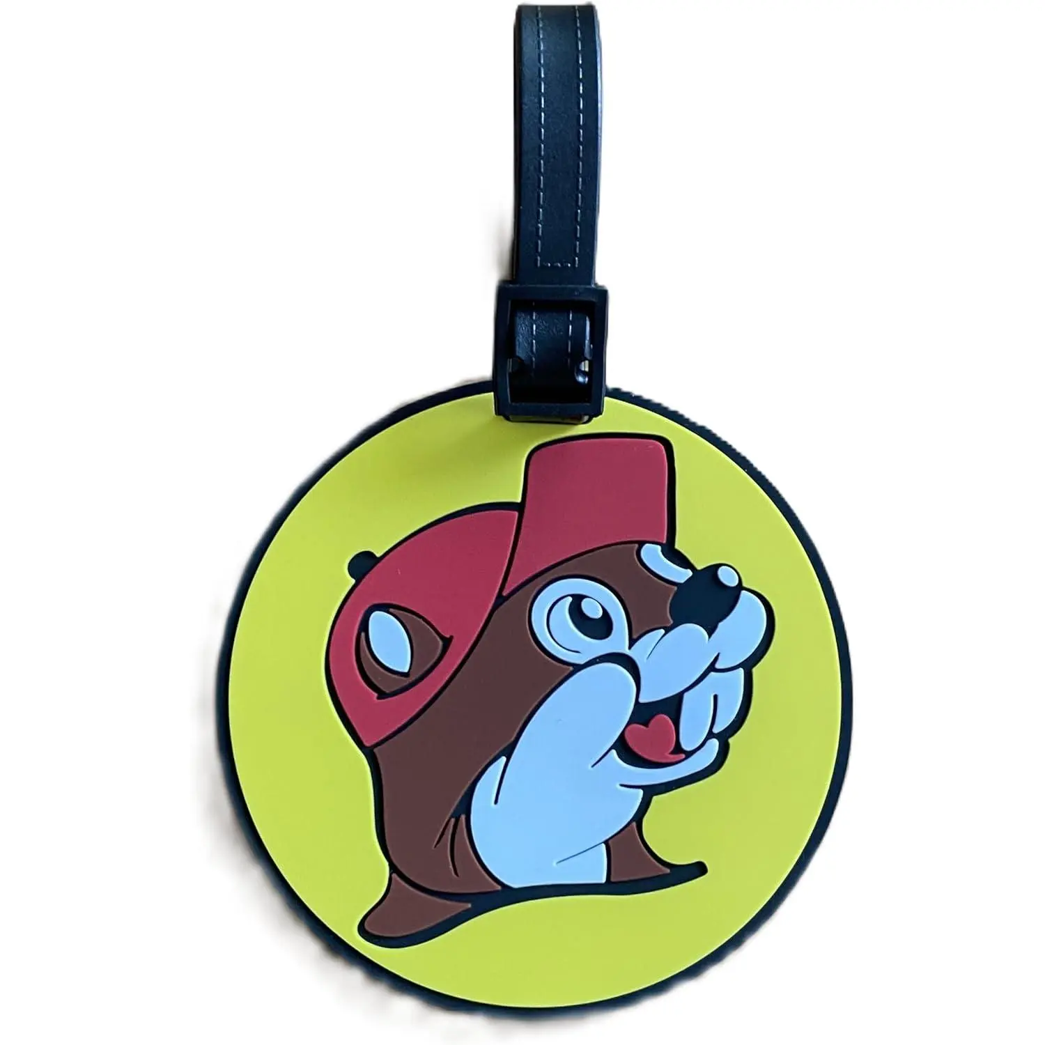 Buc-ee's Luggage Tag with Logo, Customizable Contact Details