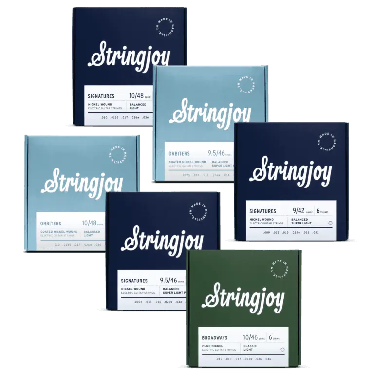 Stringjoy Electric Guitar String Bundle