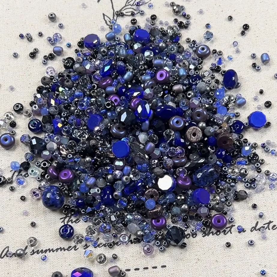 Meg-Exclusive Jessbeads Beading Supplies, Jewelry Beads with Variety (Live-Only Item)