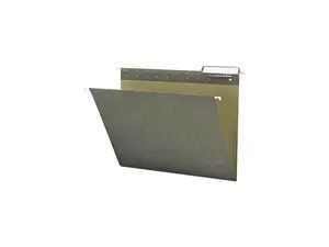 Smead 64035 Hanging Folders, 1/3 Tab, 11 Point Stock, Letter, Green, 25/Box