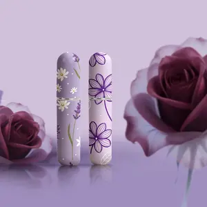 Perfume Spray Bottle, Flower Series, 5ML, Portable Pocket Compact Plastic Makeup Perfume Sprayer for Travel, Business, Outdoor Use