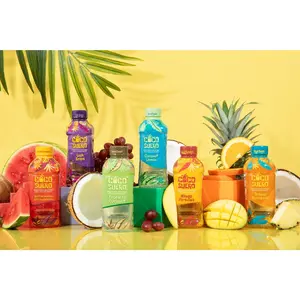 CocoSuero - Electrolyte Coconut Water – 100 Calories, Fat-Free, with B3, B6, B12 for Hydration & Energy – No Artificial Flavors – Six Refreshing Flavors (12-Pack)