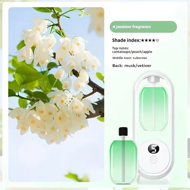 Diffuser + 1 Bottle [Jasmine Fragrance]