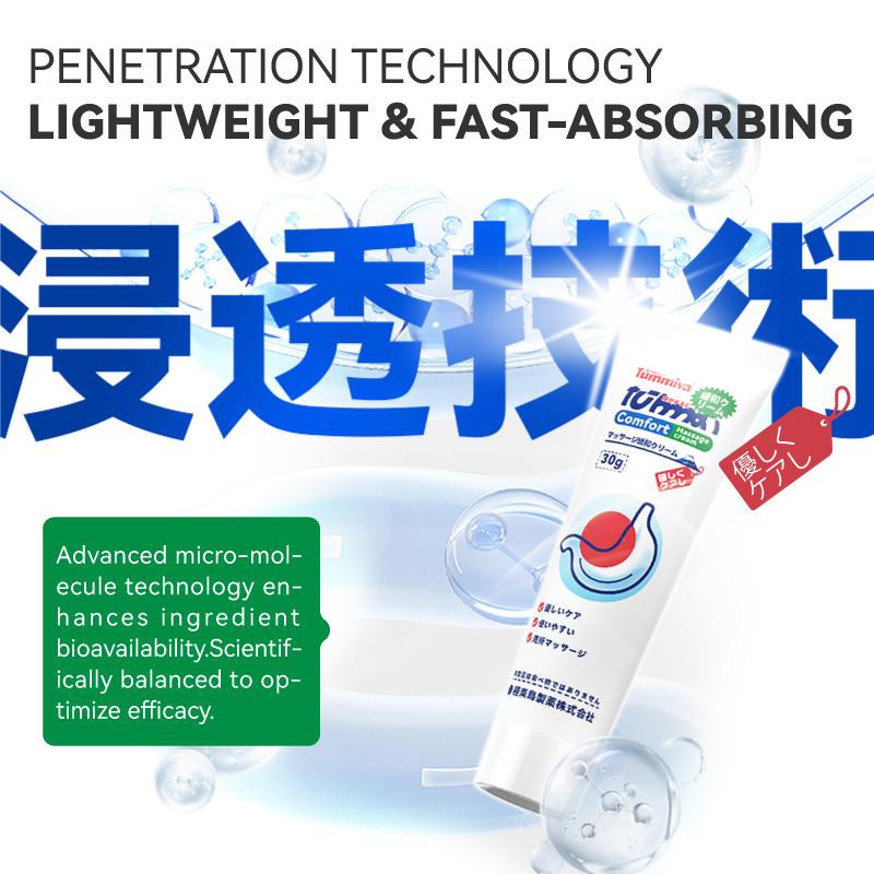 Tummiva Comfort Massage Cream for Digestive Wellness - Plant-Based for Stomach Pain Bloating Diarrhea & Bowel Noises - 30g Natural Herbal Relief