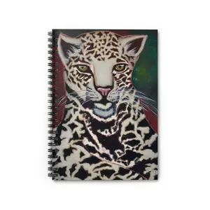 Rouge Leopard - Spiral Notebook | Ruled Line