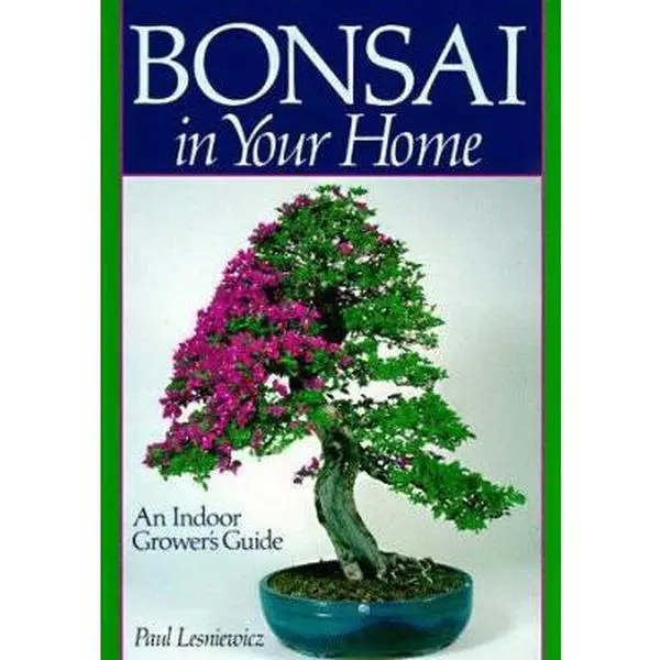 Used Indoor Bonsai Grower's Guide - Paul Lesniewicz (Paperback) for Trees Care, Leaves Maintenance, Temperature Regulation, Cuttings Propagation, Pruning Techniques